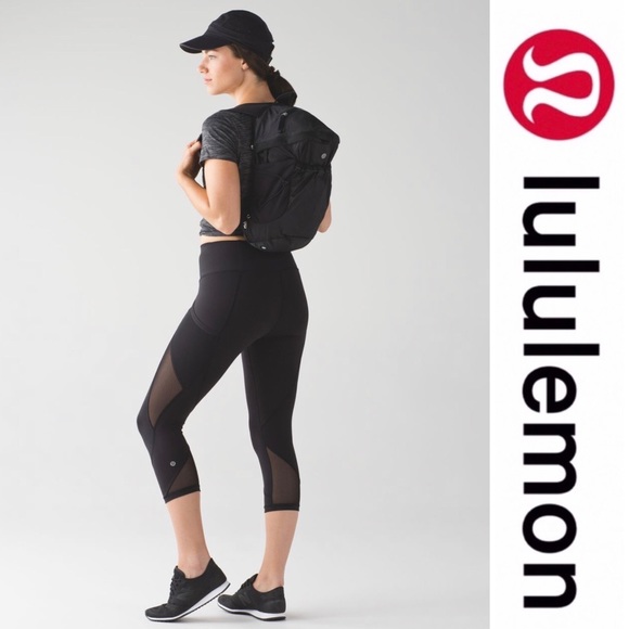 lululemon athletica Pants - Lululemon Fast As Light Crop Legging Black